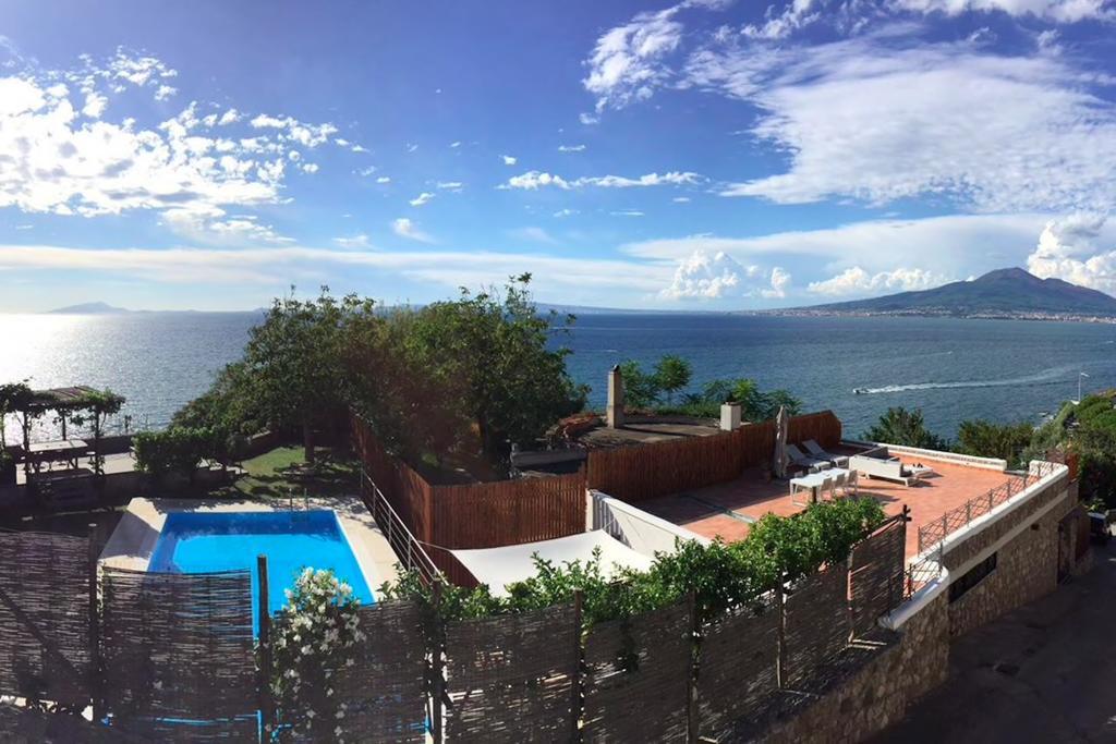 Villa Bikini On Sorrento Coast Vico Equense Exterior photo